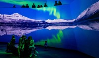 Glacier imagery at BBC Earth Experience