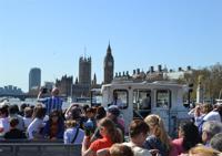 City Cruises with views of London attractions