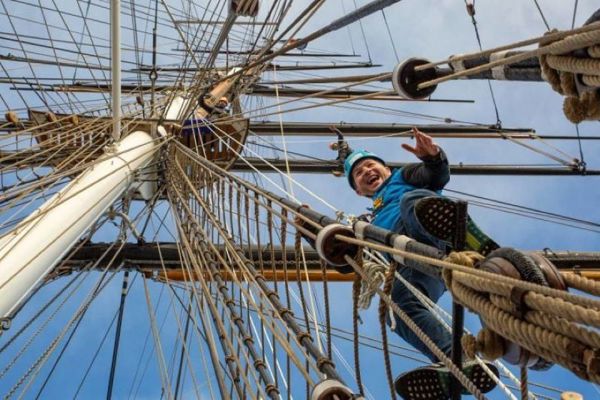 Cutty Sark Rig Climb Experience featured image.