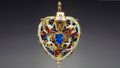 Detailed Darnley jewel at Holyroodhouse