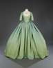 Green gown in Crown to Couture exhibit at Kensington Palace