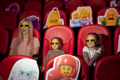 Family enjoying 4D Cinema at Lego Discovery Centre Birmingham