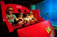 Family enjoying LEGOLAND Windsor 4D Experience