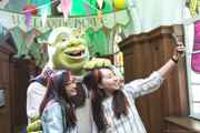 Shrek's Adventure! London young girl enjoying day out