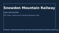 Snowdon Mountain Railway logo
