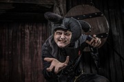 Witch performer at Blackpool Dungeon