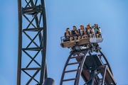 Group on Stealth at Thorpe Park