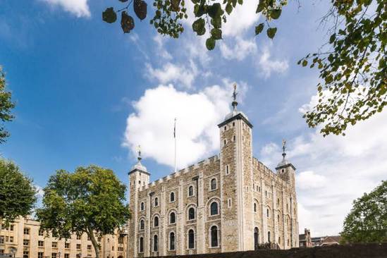 The White Tower at the Tower of London