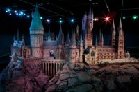Sculpture of Hogwarts from harry Potter franchise