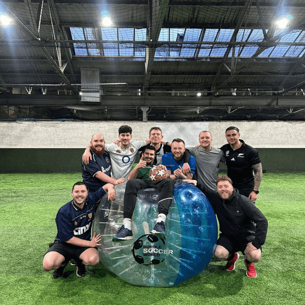 Bubblesoccer Scotland featured image.